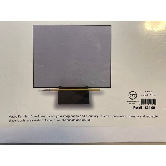 Magic Painting Board arts & crafts only uses water no paint new - Picture 2 of 10